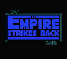 Star Wars: The Empire Strikes Back title screenshot